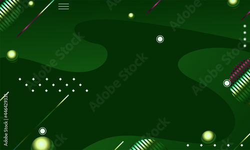 Abstract background dark green with modern corporate concept