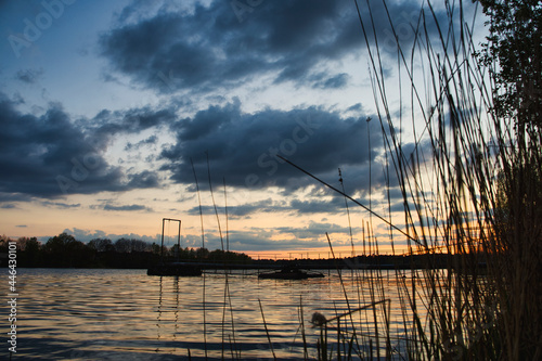 Sunset at the lake