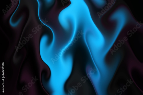 Dark background with blue