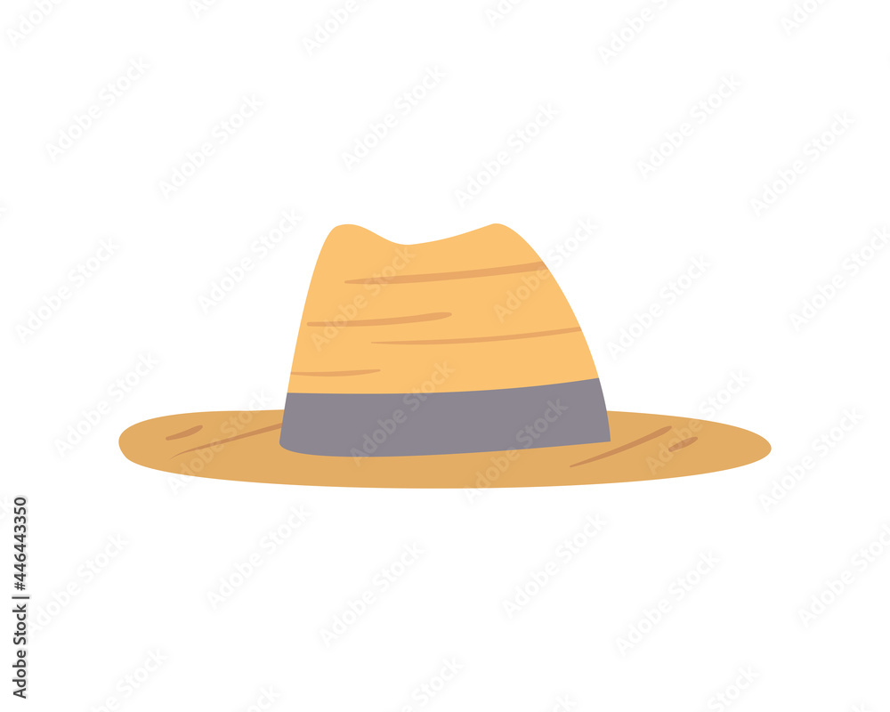 Fototapeta premium summer hat straw