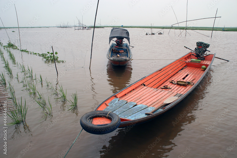 Obraz premium Fisherman Boats