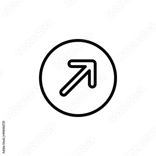 Arrow Right Up