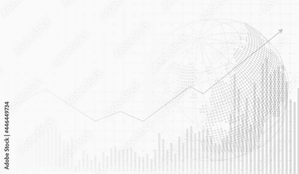 Stock market investment trading graph in graphic concept suitable for financial investment or Economic trends business idea. Vector design Stock market investment trading graph in graphic concept suitable for financial investment or Economic trends business idea. Vector design