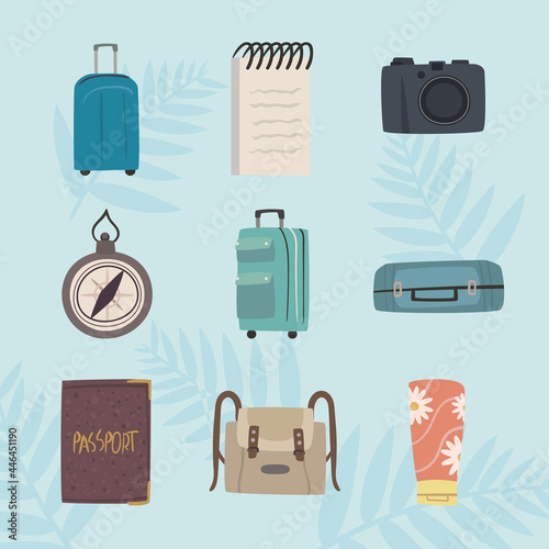 bon voyage nine icons