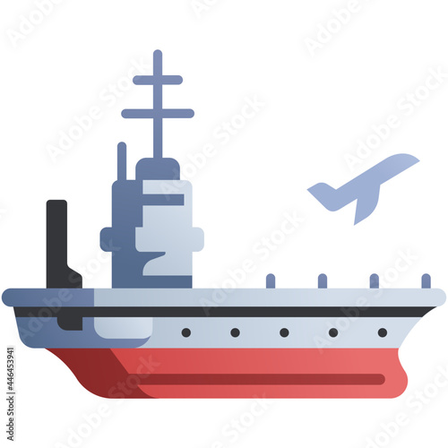 Aircraft carrier icon