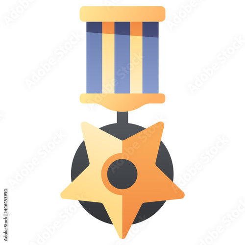 soldier medal icon