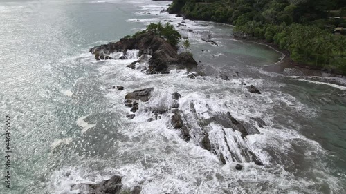 Island Waves Tropical Beach - Drone