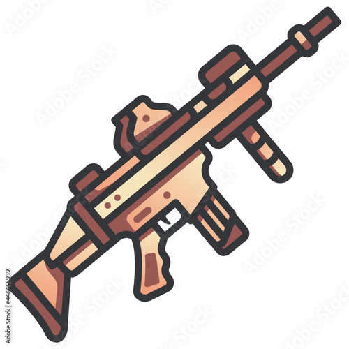assault rifle  icon