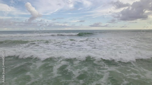 Waves on the beach - Drone