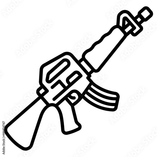 assault rifle  icon