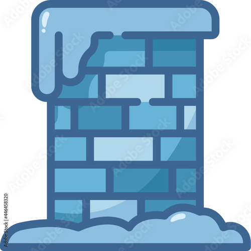 chimney Two Tone icon