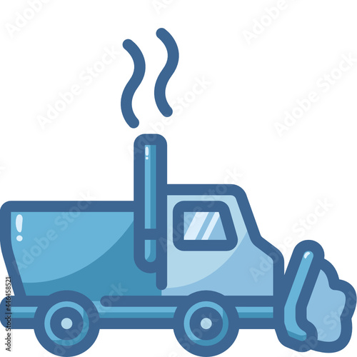 snowplow Two Tone icon