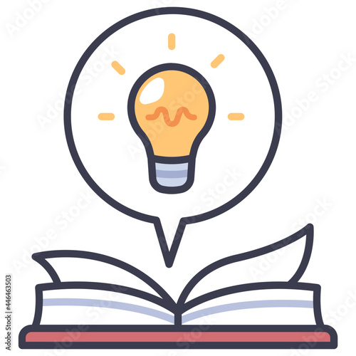 open book and idea.svg