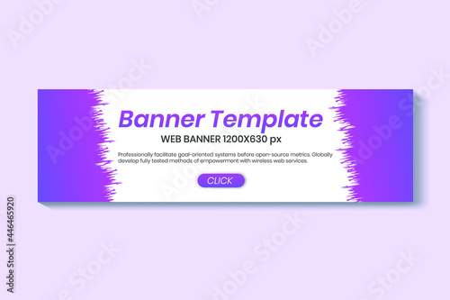 Banner Design  Web banner Graphic design Advertising. vector design web banner design.