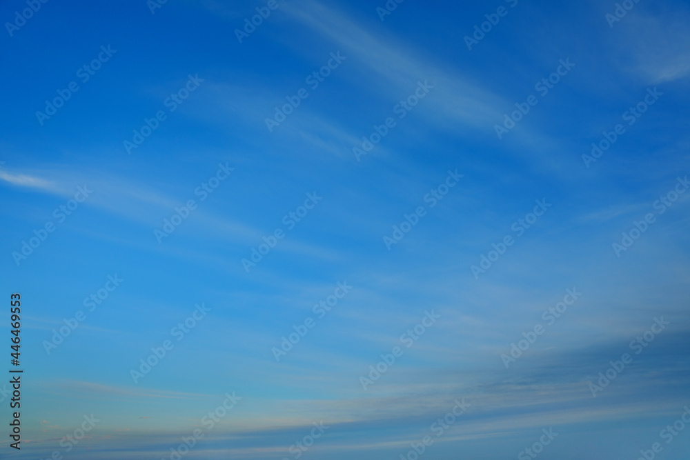 Fototapeta premium 空(流れる雲)