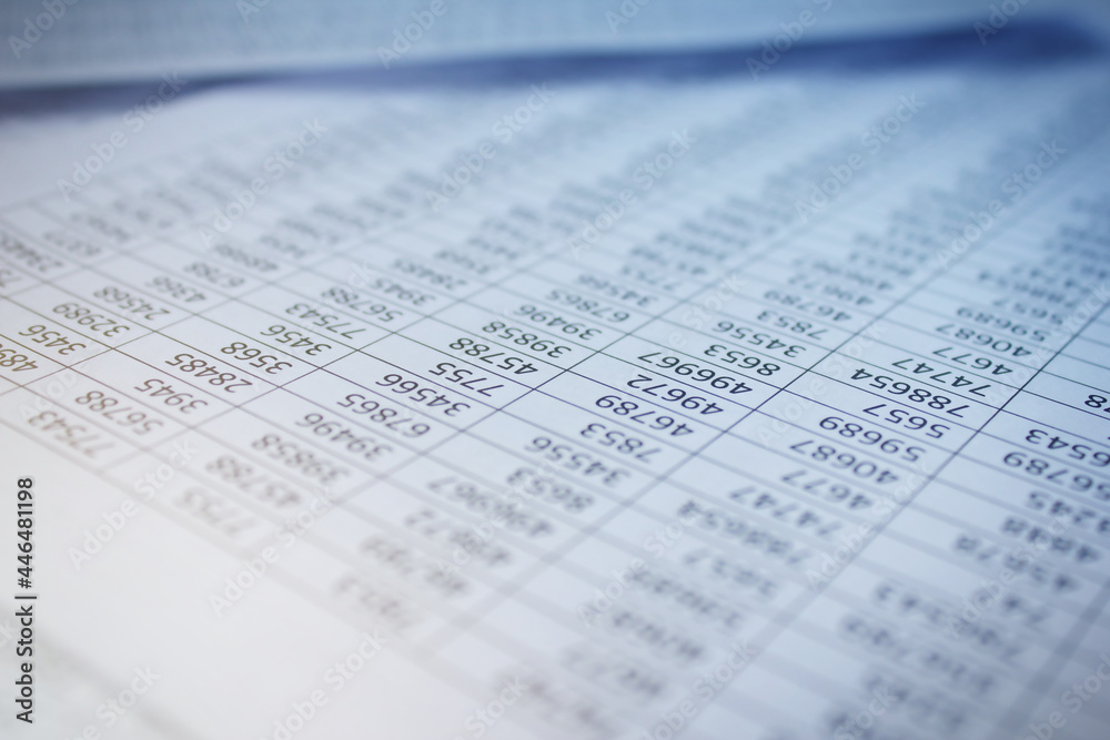 Finance data or Financial report. Concentration of business development and financing. Background for presentation. Copy space Finance data or Financial report. Concentration of business development and financing. Background for presentation. Copy space