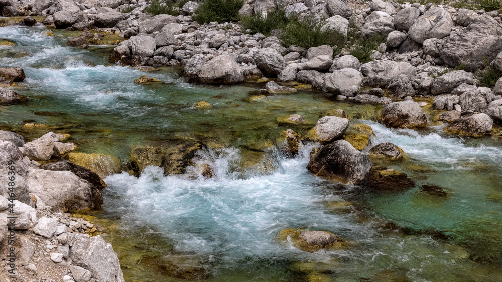 Landschaft im Triglav Nationalpark in Slowenien Landschaft im Triglav Nationalpark in Slowenien