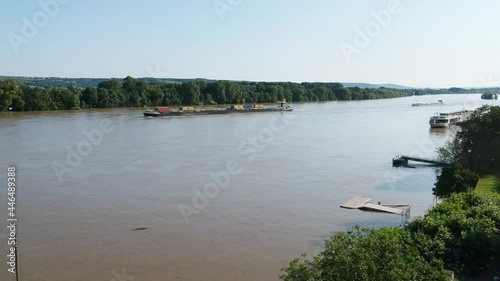 Luftaufnahme.  Rhein. Hessen. Deutschland. 