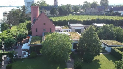 Luftaufnahme.  Rhein. Hessen. Deutschland. 