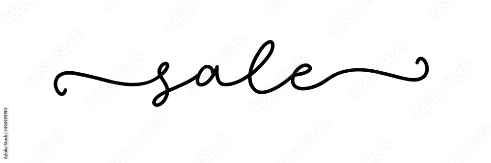 SALE. Continuous line typography text. Hand drawn lettering cursive script sale. Vector inscription word sale for discount shop promotion. Calligraphy hand drawn font. SALE. Continuous line typography text. Hand drawn lettering cursive script sale. Vector inscription word sale for discount shop promotion. Calligraphy hand drawn font.