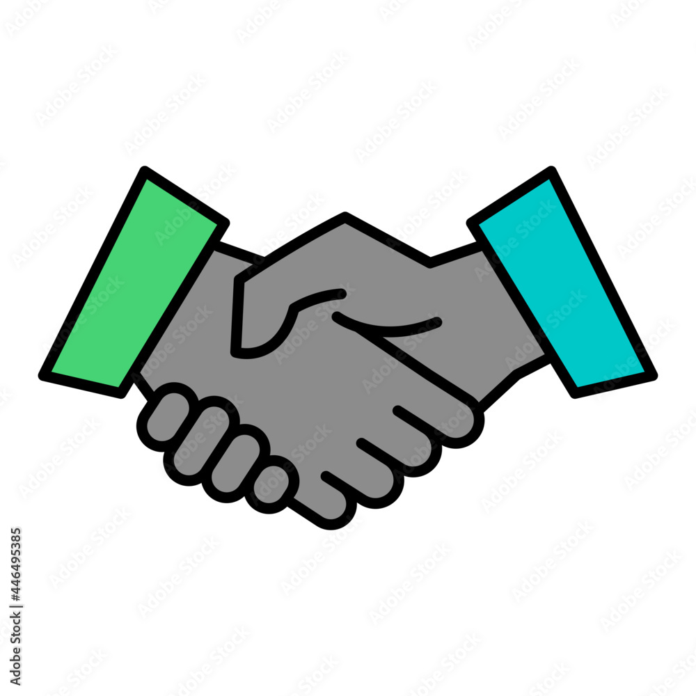 Hand shake icon