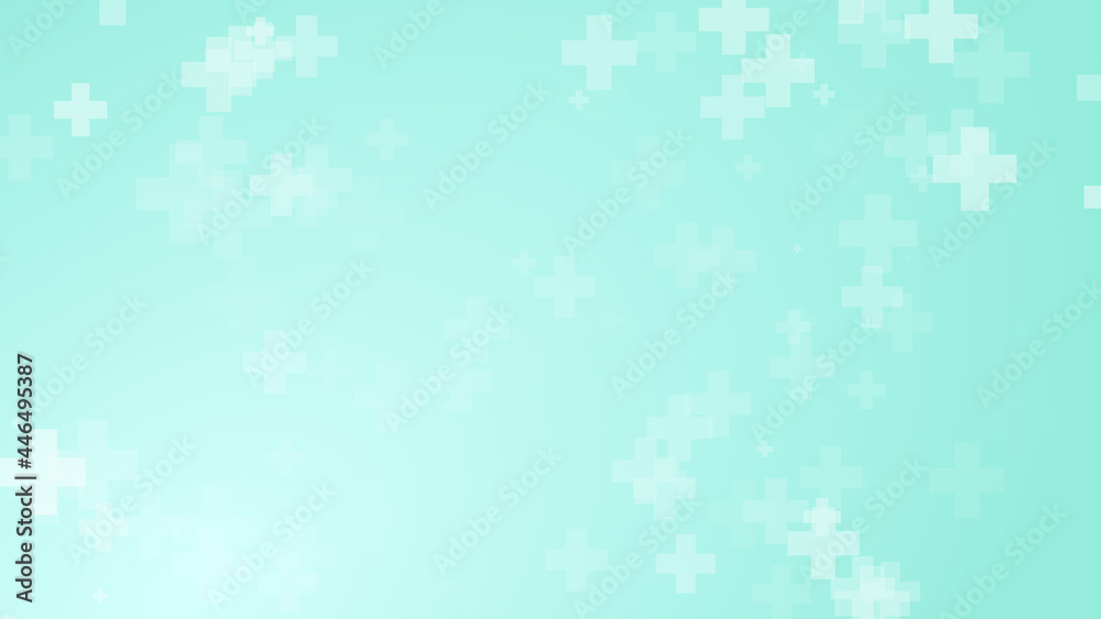 Abstract medical green blue cross pattern background. Abstract medical green blue cross pattern background.
