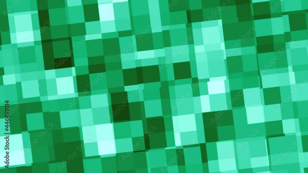 Abstract video moving background intro in green tones with geometric lines computer simulation render Abstract video moving background intro in green tones with geometric lines computer simulation render