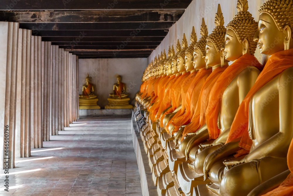 Ayutthaya historical park - obrazy, fototapety, plakaty 