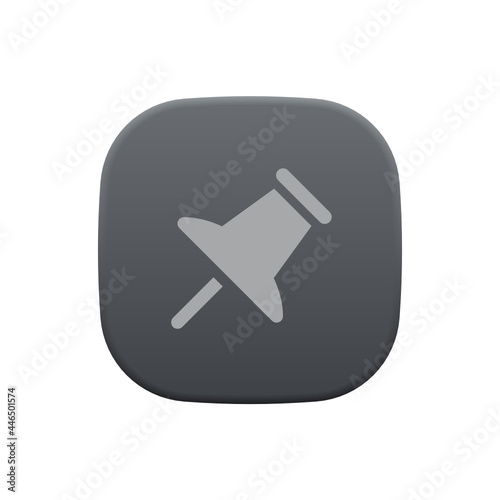 Push Pin - Sticker