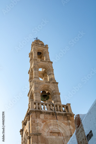 The Church of Panagia Lindos in Rhodes, Greece