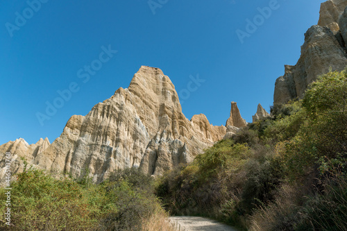 Claycliffs near Omarama, New Zealand