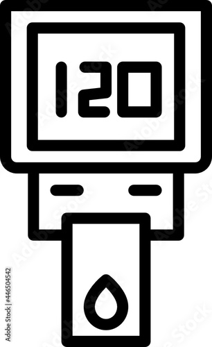 sugar test icon