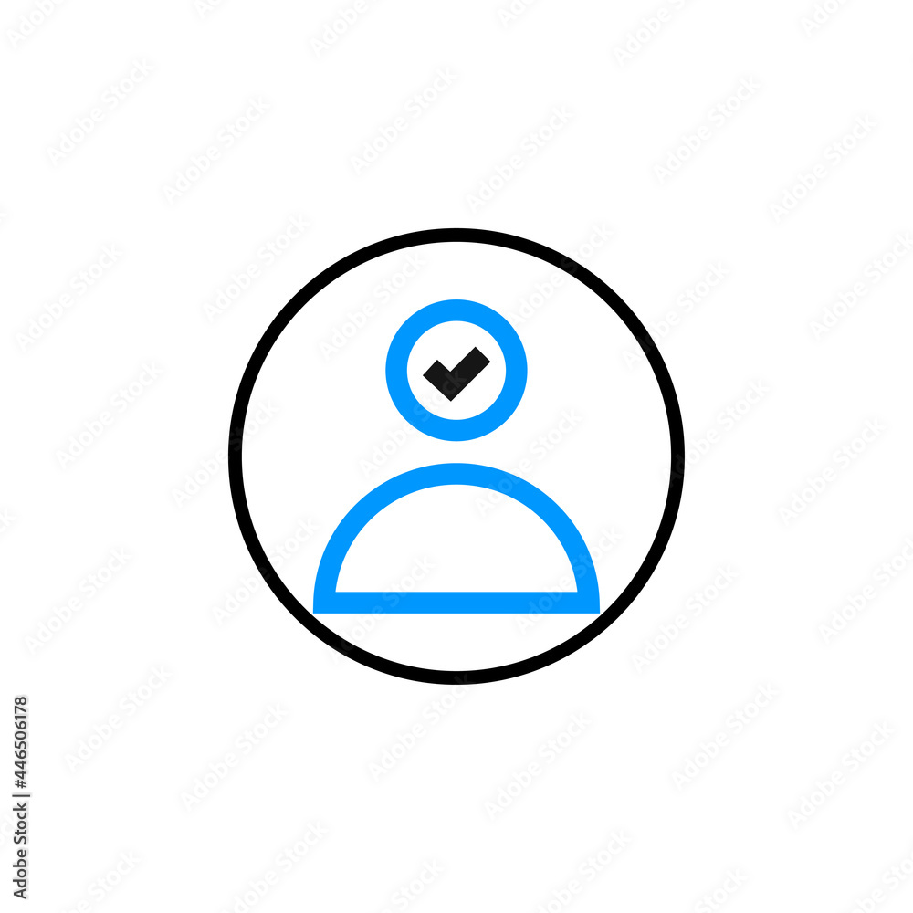 Obraz premium Human resources icon