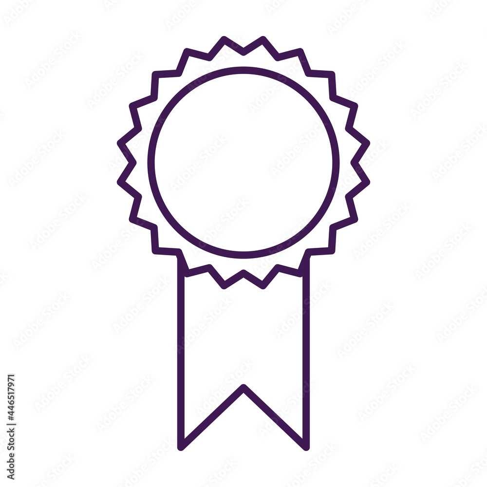 Isolated gold medal icon First place Vector illustration Isolated gold medal icon First place Vector illustration