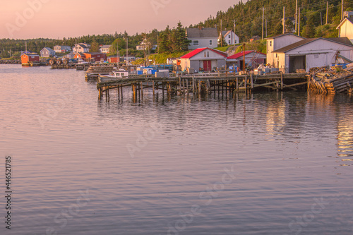 The Harbor at Louisbourg, Cape Breton Nova Scotia photo
