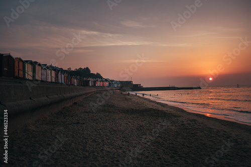 sunrise on the beach