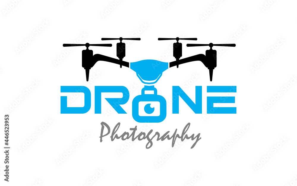 Illustration graphic vector future of drone technology logo design template Illustration graphic vector future of drone technology logo design template