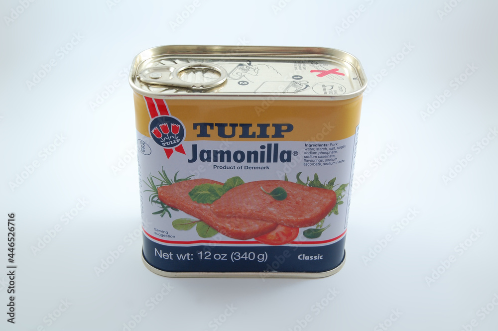 Foto de Tulip jamonilla luncheon meat can in Manila, Philippines do ...