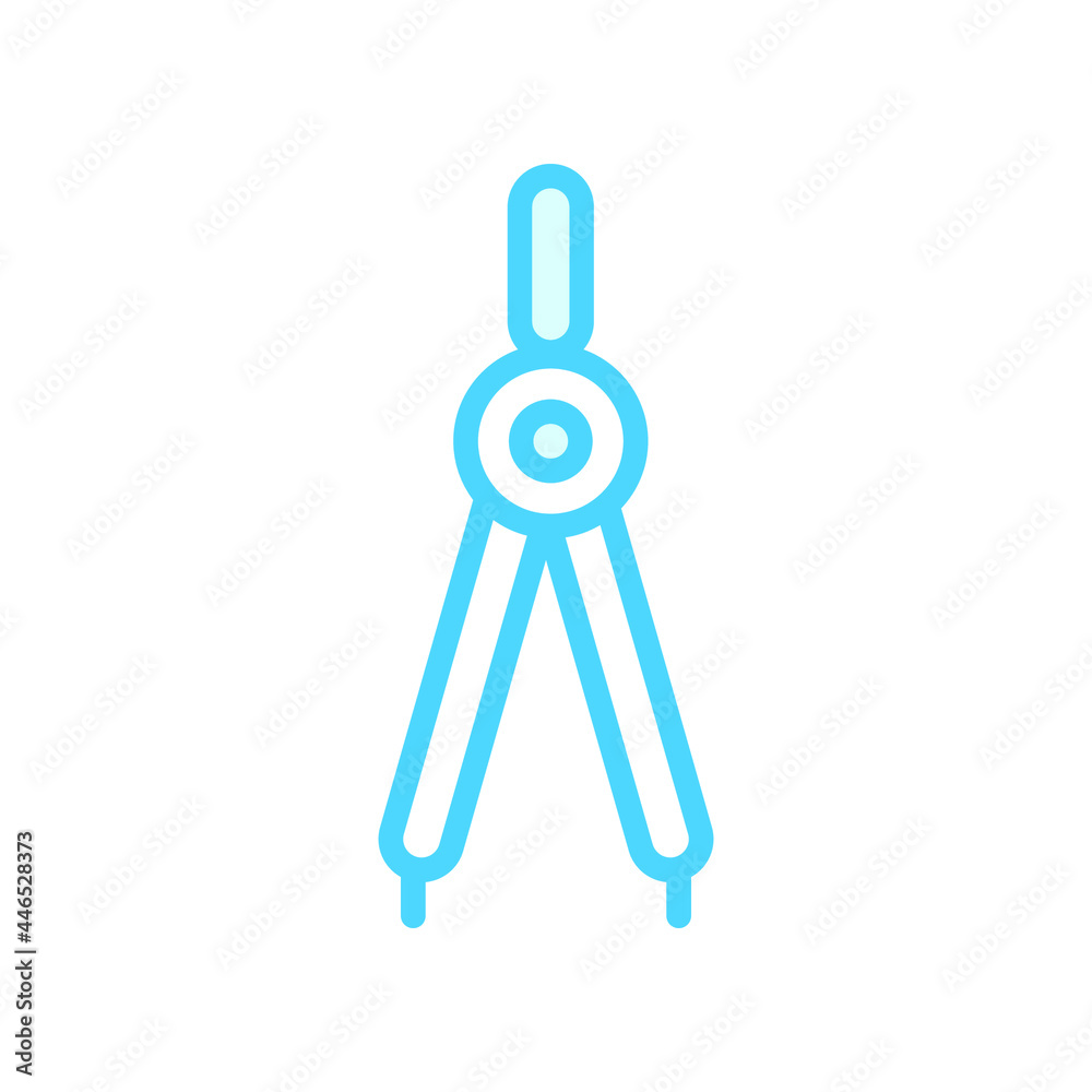 Illustration Vector Graphic of Drawing Compass icon Illustration Vector Graphic of Drawing Compass icon
