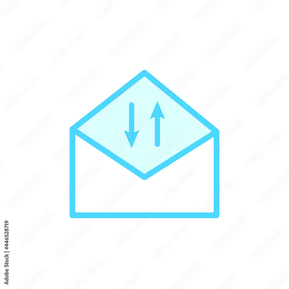 Illustration Vector Graphic of Envelope icon Illustration Vector Graphic of Envelope icon