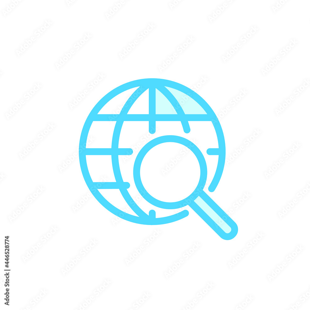 Illustration Vector Graphic of Globe icon Illustration Vector Graphic of Globe icon
