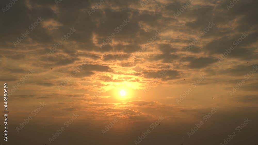 Morning sunrise, a beautiful sky landscape Morning sunrise, a beautiful sky landscape
