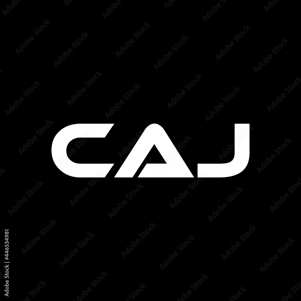 CAJ letter logo design with black background in illustrator, vector logo modern alphabet font overlap style. calligraphy designs for logo, Poster, Invitation, etc. CAJ letter logo design with black background in illustrator, vector logo modern alphabet font overlap style. calligraphy designs for logo, Poster, Invitation, etc.