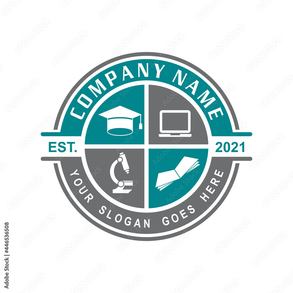 education logo , university logo vector