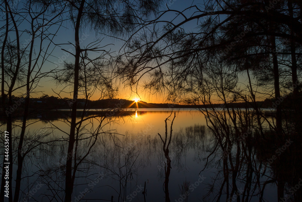 Sunrise at Wamberal Lagoon