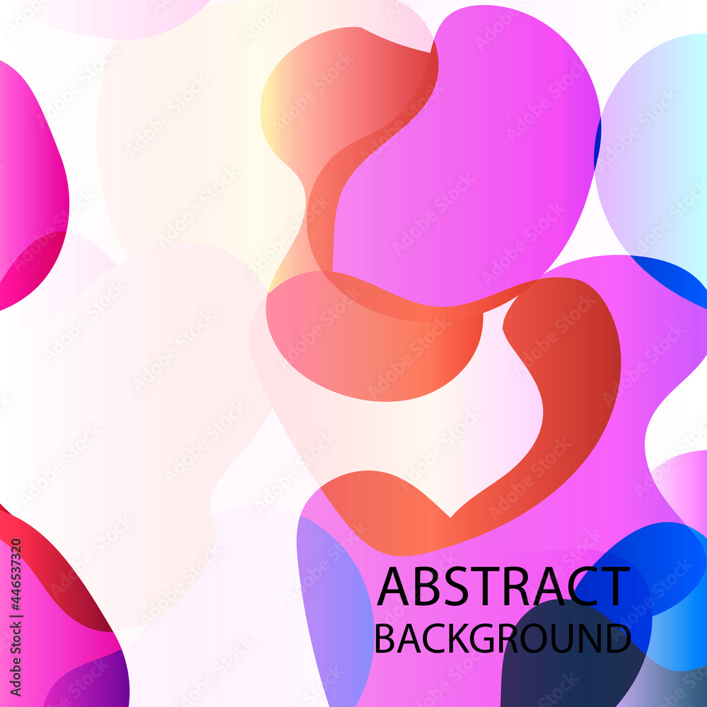 Dynamic texture background with fluid shapes modern concept - Vector