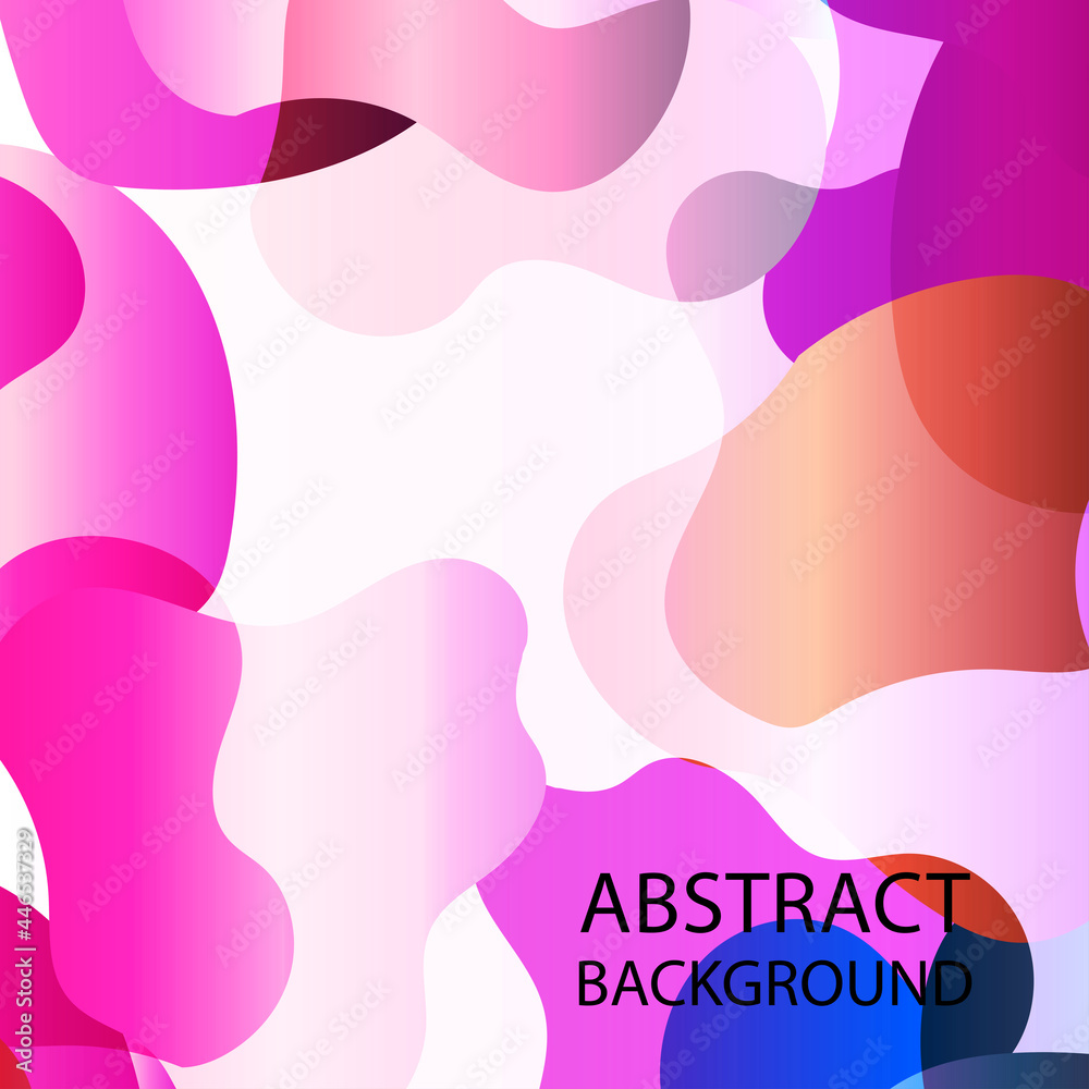 Dynamic texture background with fluid shapes modern concept - Vector