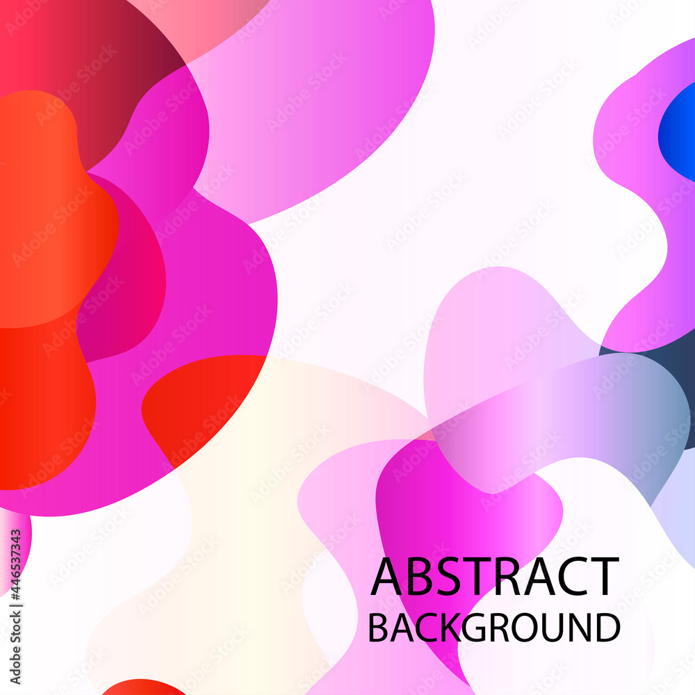 Dynamic texture background with fluid shapes modern concept - Vector