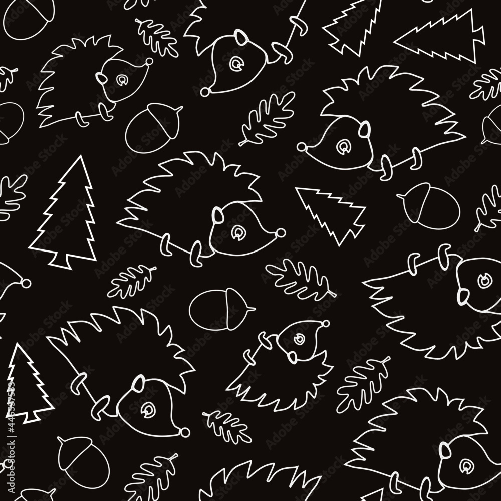 Line Hedgehogs in the Woods Line Hedgehogs in the Woods