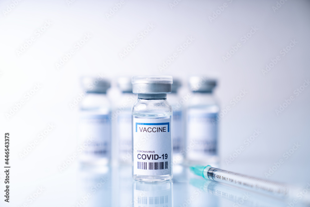 close-up vaccine corona virus use injection